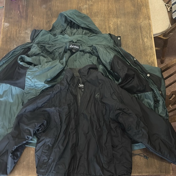 Green and Black 2 in 1 Winter coat and jacket by Gerry XL - Picture 3 of 4